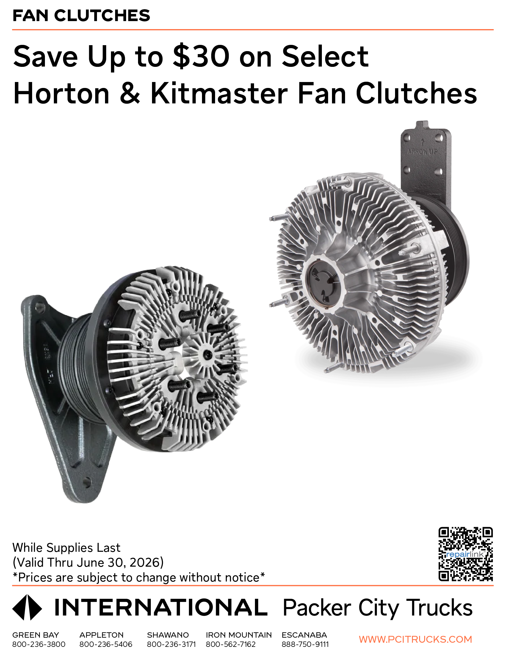 Fan Clutches Parts Special