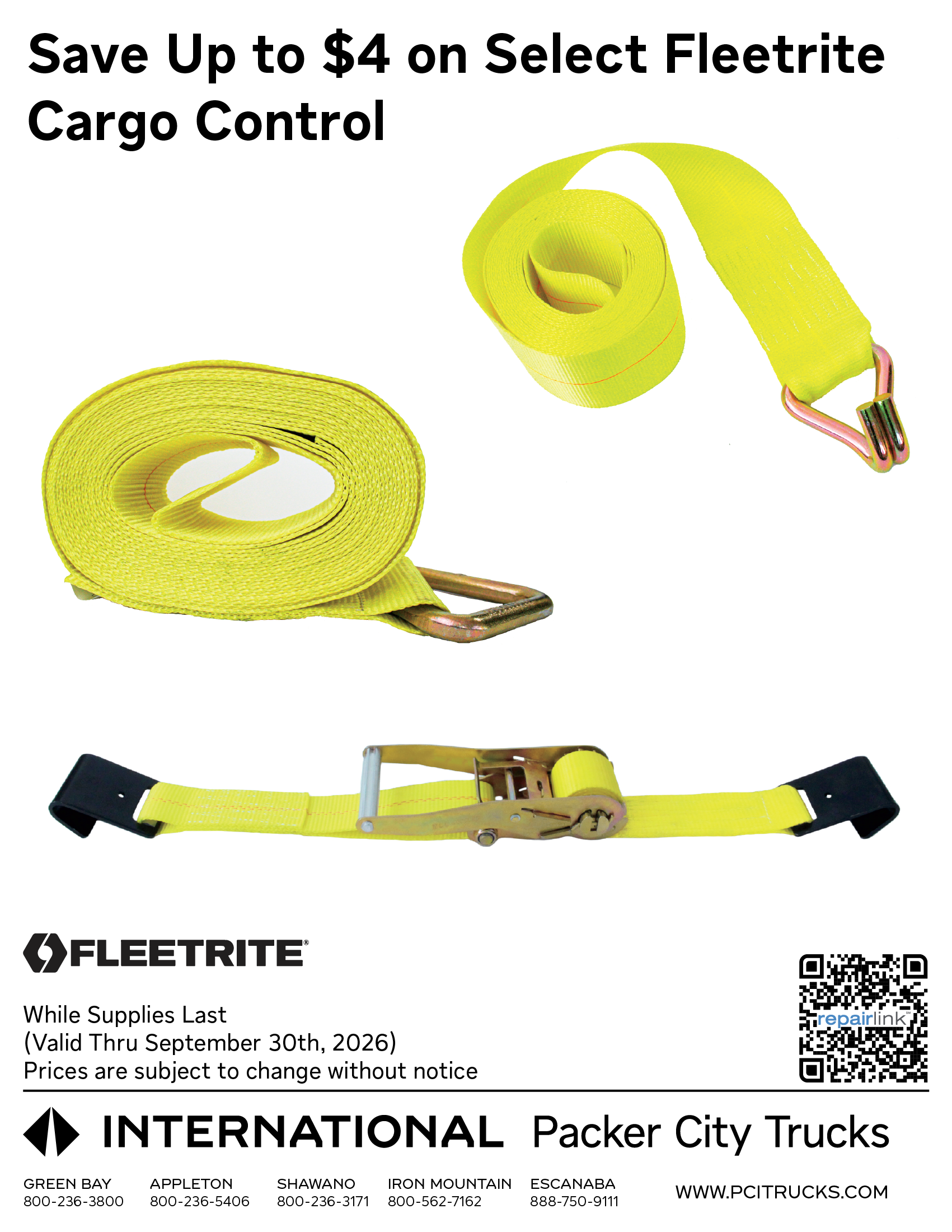 Quarter 3 commercial truck parts special